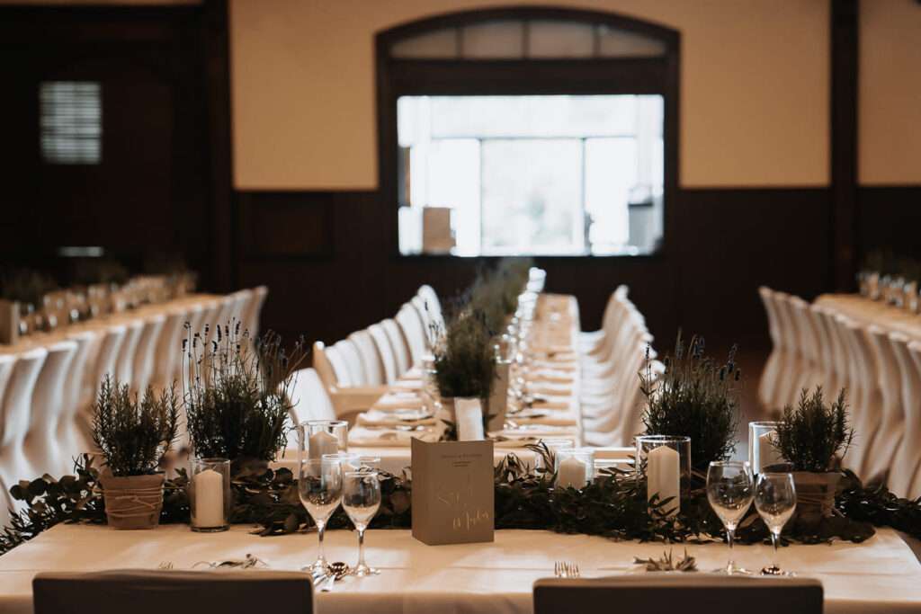 nachhaltige Hochzeitsdekoration